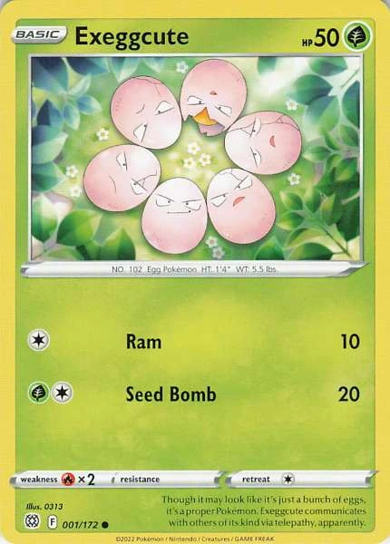 Exeggcute - Brilliant Stars #001/172