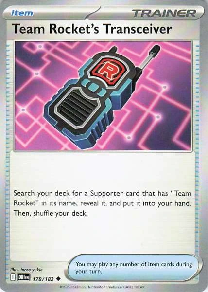 Team Rocket's Transceiver - Destined Rivals #178/182