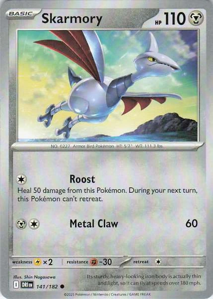 Skarmory - Destined Rivals #141/182