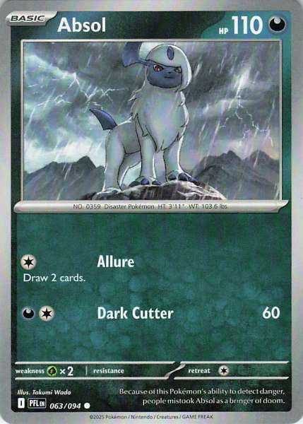Absol - Phantasmal Flames #063/094