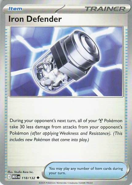 Iron Defender - Mega Evolution #118/132
