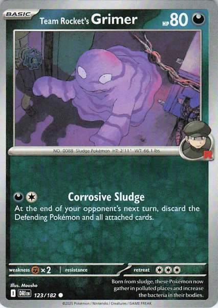 Team Rocket's Grimer - Destined Rivals #123/182