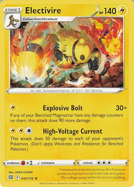 Electivire - Brilliant Stars #047/172