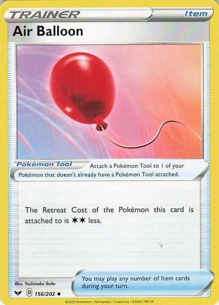 Air Balloon - Sword & Shield Base Set #156/202
