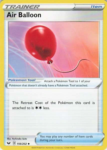 Air Balloon - Sword & Shield Base Set #156/202