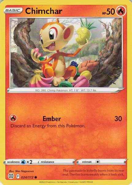 Chimchar - Brilliant Stars #024/172