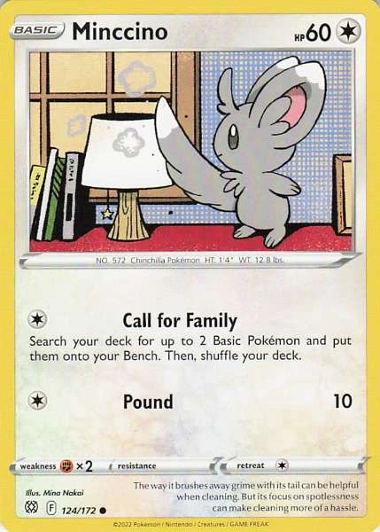 Minccino - Brilliant Stars #124/172