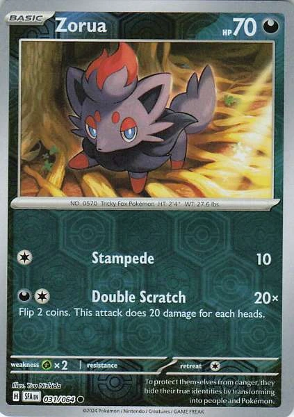 Zorua - Shrouded Fable #031/064
