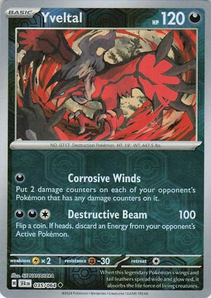 Yveltal - Shrouded Fable #035/064