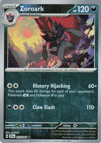 Zoroark - Shrouded Fable #032/064