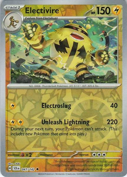 Electivire - Stellar Crown #047/142