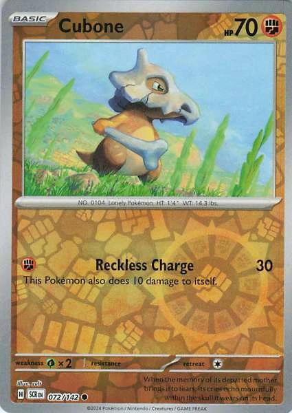 Cubone - Stellar Crown #072/142