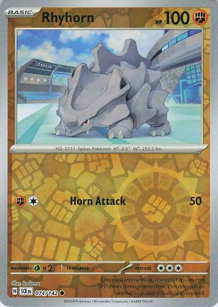 Rhyhorn - Stellar Crown #074/142