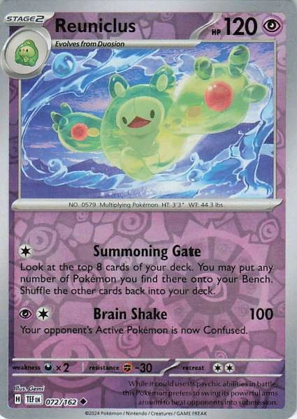 Reuniclus - Temporal Forces #072/162