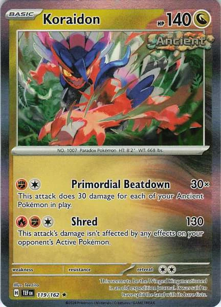 Koraidon - Temporal Forces #119/162
