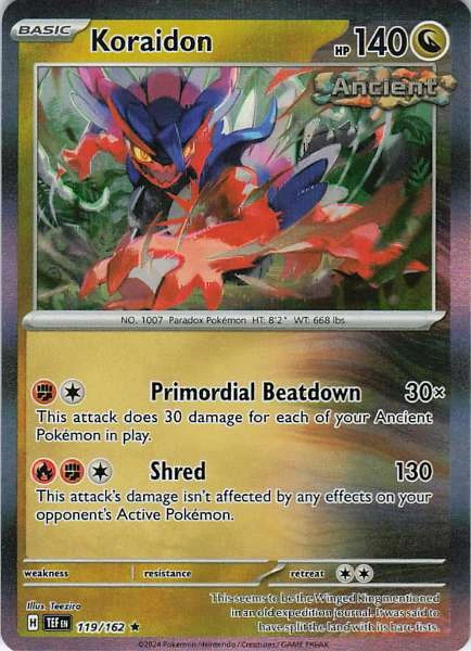 Koraidon - Temporal Forces #119/162