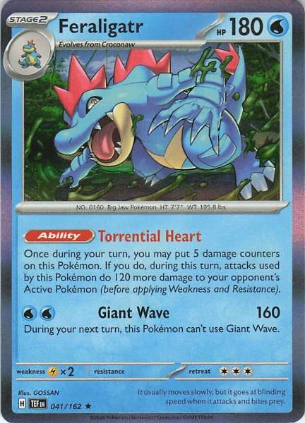 Feraligatr - Temporal Forces #041/162