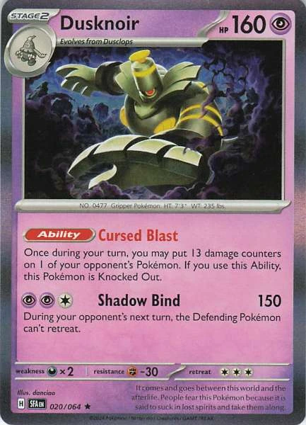 Dusknoir - Shrouded Fable #020/064