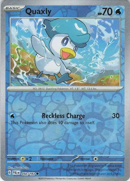 Quaxly - Paldea Evolved #050/193