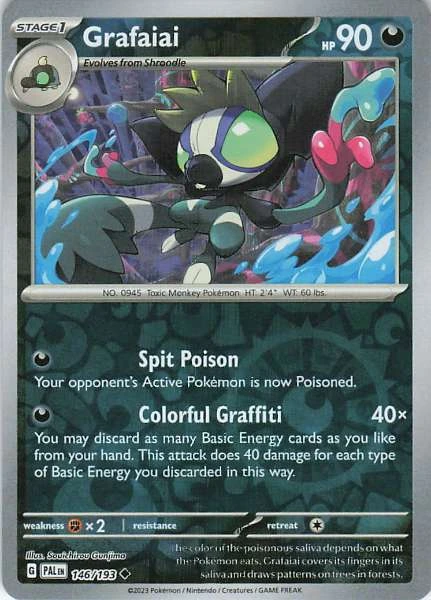 Grafaiai - Paldea Evolved #146/193