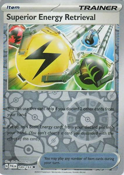 Superior Energy Retrieval - Paldea Evolved #189/193