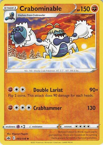 Crabominable - Chilling Reign #085/198