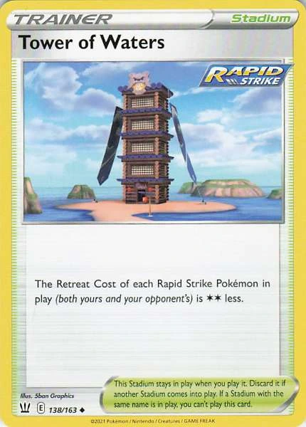 Tower of Waters - Battle Styles #138/163