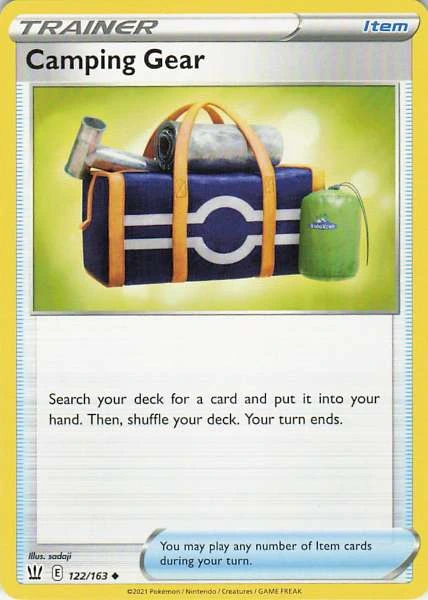 Camping Gear - Battle Styles #122/163