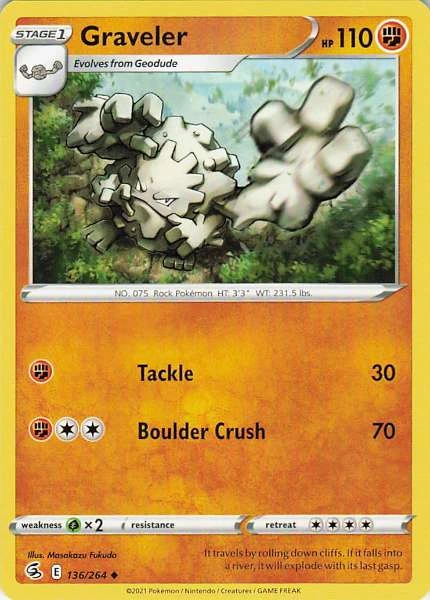 Graveler - Fusion Strike #136/264