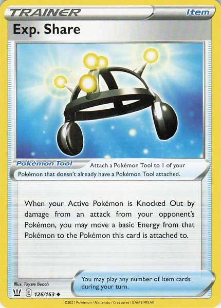 Exp. Share - Battle Styles #126/163