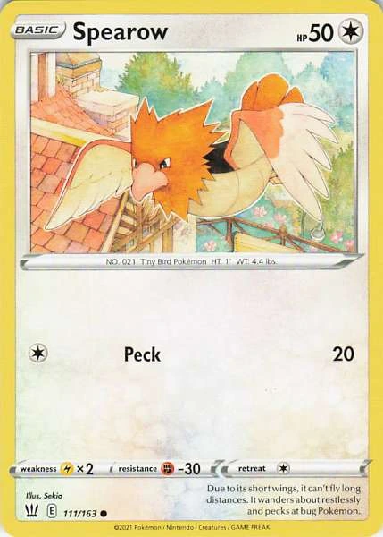 Spearow - Battle Styles #111/163