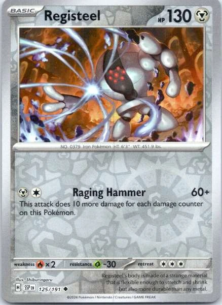 Registeel - Surging Sparks #125/191