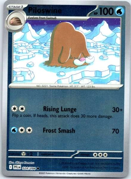 Piloswine - Phantasmal Flames #024/094