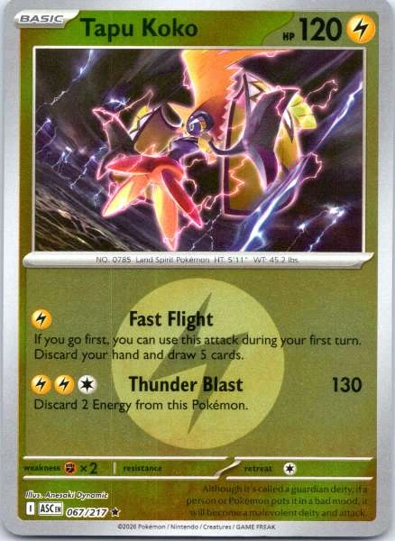 Tapu Koko - Ascended Heroes #067/217