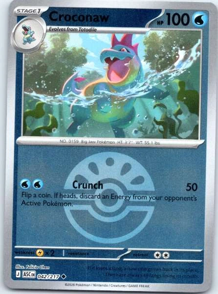 Croconaw - Ascended Heroes #042/217