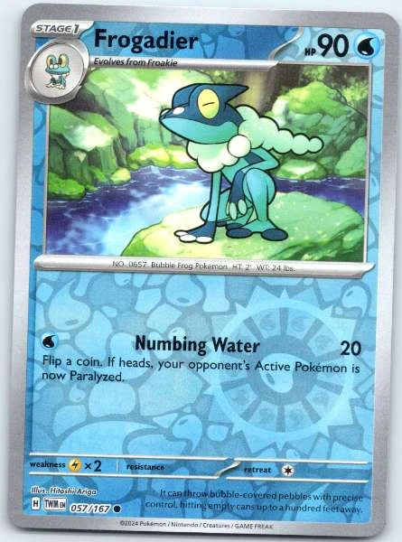 Frogadier - Twilight Masquerade #057/167