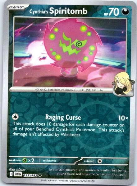 Cynthia's Spiritomb - Destined Rivals #129/182