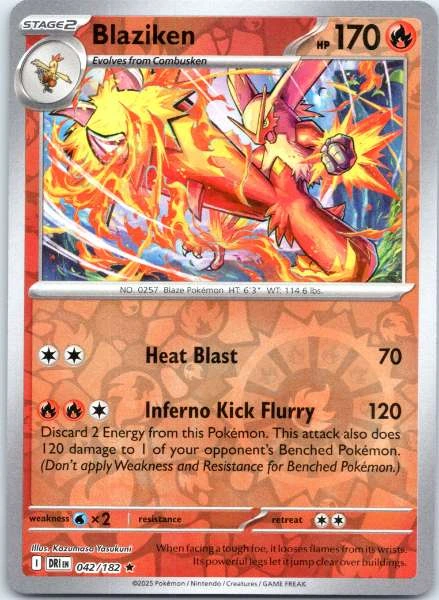 Blaziken - Destined Rivals #042/182