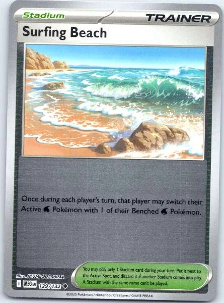 Surfing Beach - Mega Evolution #129/132