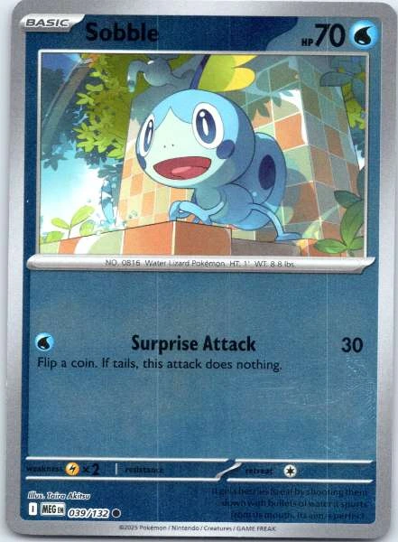 Sobble - Mega Evolution #039/132