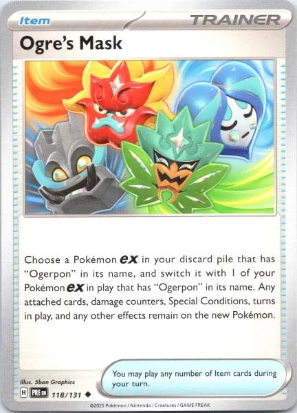 Ogre's Mask - Prismatic Evolutions #118/131