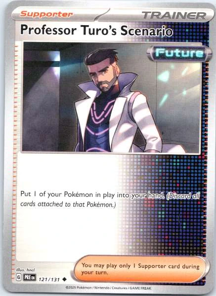 Professor Turo's Scenario - Prismatic Evolutions #121/131