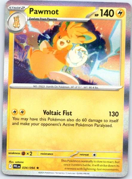 Pawmot - Phantasmal Flames #034/094