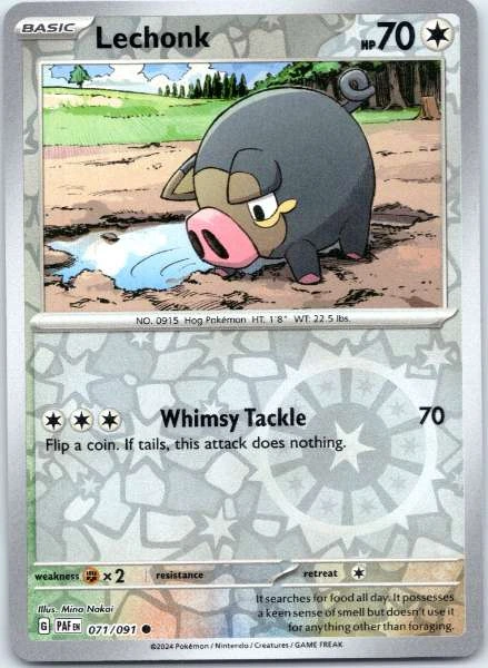 Lechonk - Paldean Fates #071/091