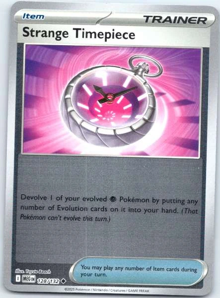 Strange Timepiece - Mega Evolution #128/132
