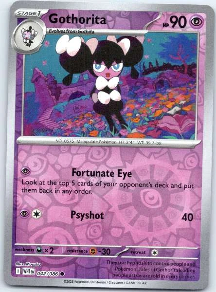 Gothorita - White Flare #042/086