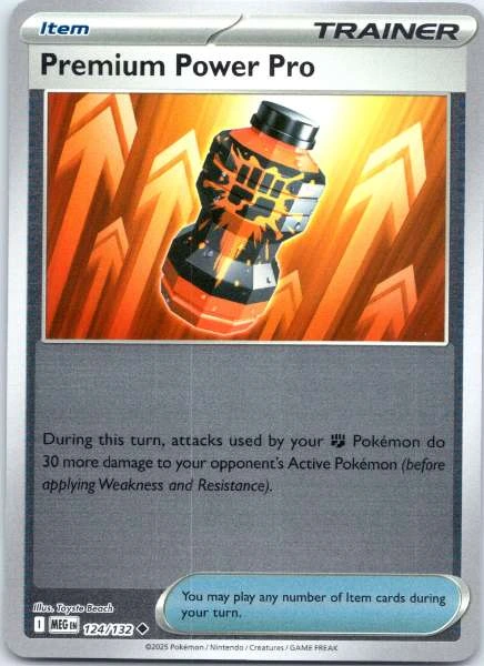 Premium Power Pro - Mega Evolution #124/132