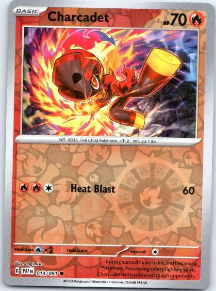 Charcadet - Paldean Fates #014/091