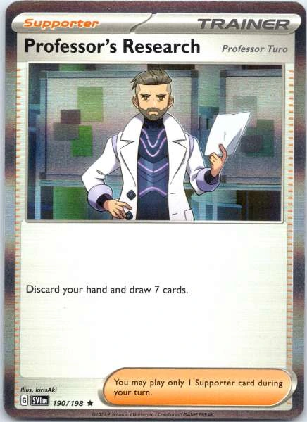 Professor's Research - Scarlet & Violet #190/198