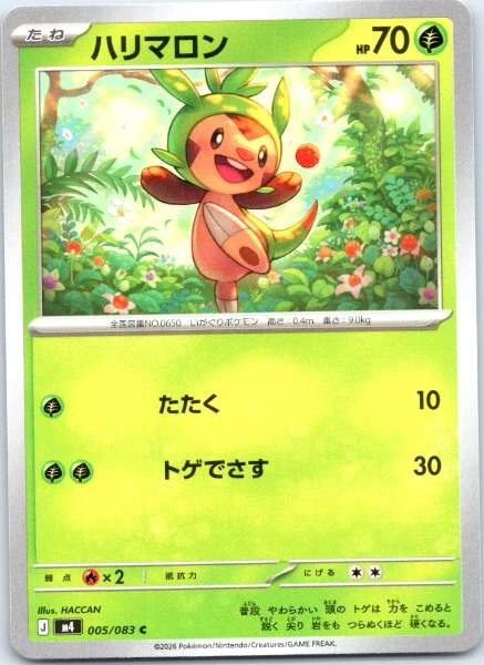 Chespin (JP) - M4 #005/083
